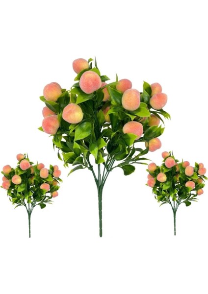 Rüzgar Yapay Çiçekçilik Şeftali Demeti modelleri