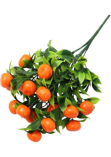 Rüzgar Yapay Çiçekçilik Mandalina Demeti