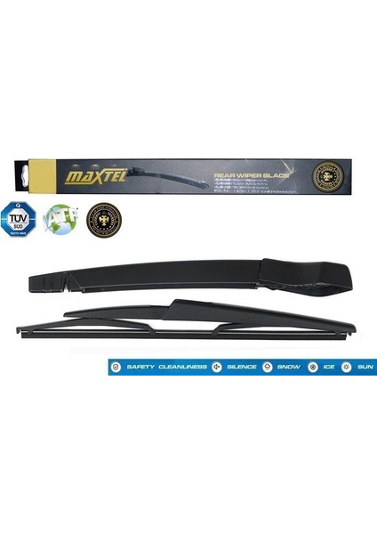 ARKA SILGI SUPURGESI KOLLU VOLVO XC90 I 2003-2006 15" 370 mm