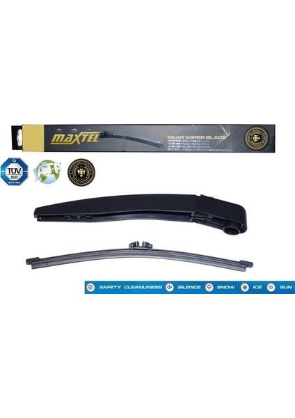 Arka Sılgı Supurgesı Kollu Ford Fıesta Mk8 2017- 11' 290 mm