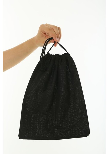 Siyah Bez Kese (3 Adet) 20 cm x 30 cm