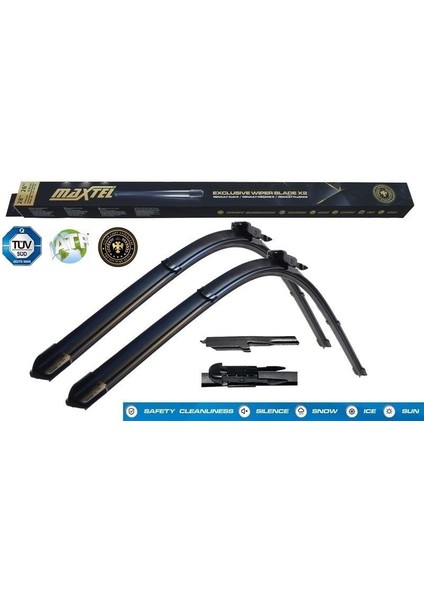 Muz Sılgı Mını Coupe Bmw 1 E81 E82 E87 E88 20"+20" 500MM+500MM 3397118922