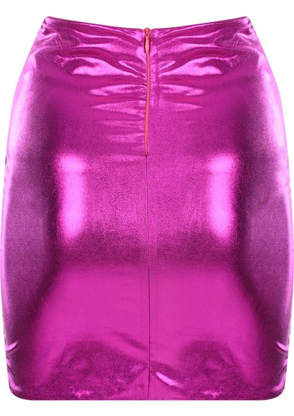 Büyük Beden Stil Diva Uzun Kesim Desenli Etek 160320 Dokuma Kumaş ve Lastikli Bel ile Rahat Kullanım fiyatları