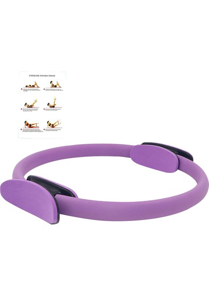 1 Adet Pilates Çemberi (Mor) (Yurt Dışından)
