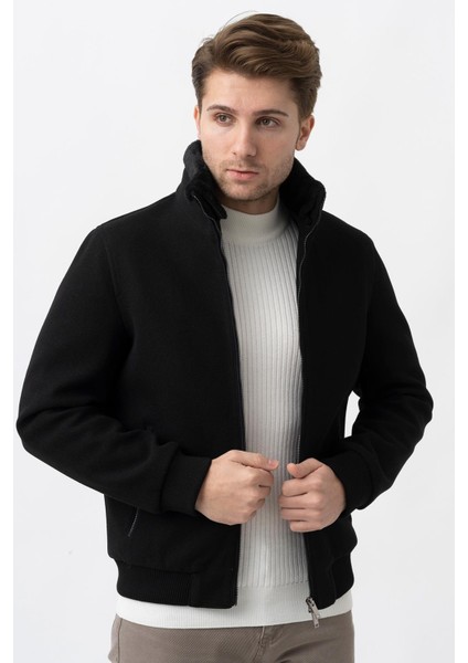 Santa Marta 2424402 Slim Fit Kürklü Kaban Laci fırsatları