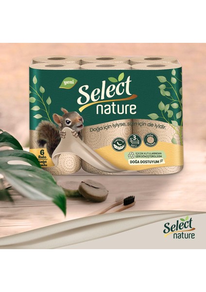 Select Nature 3 Katlı Kağıt Havlu 6'lı (4 Adet)