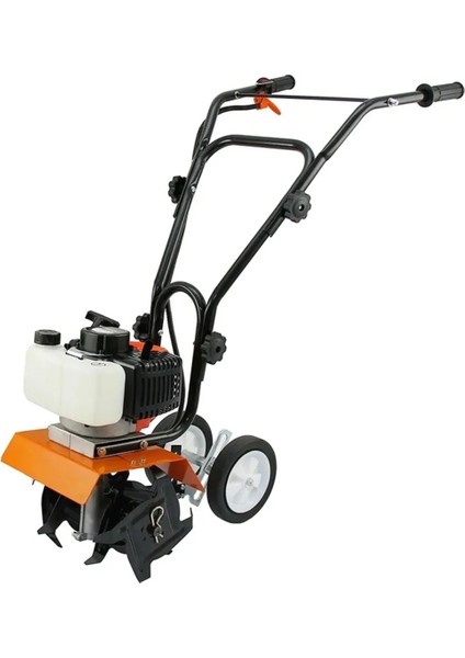 Alman Turbo 9 Hp Çelik Şanzuman Bakır Sargılı Benzinli Çapa Makinesi Çapalama