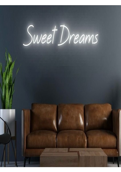 Sweet Dreams Yazılı Neon Tabela