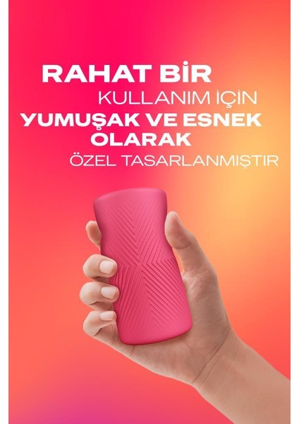 Yaz Paketi Yakın Hisset XL Prezervatif 16lı + Manuel Mastürbatör, Esnek ve Yumuşak + Hisset Jel 50ml