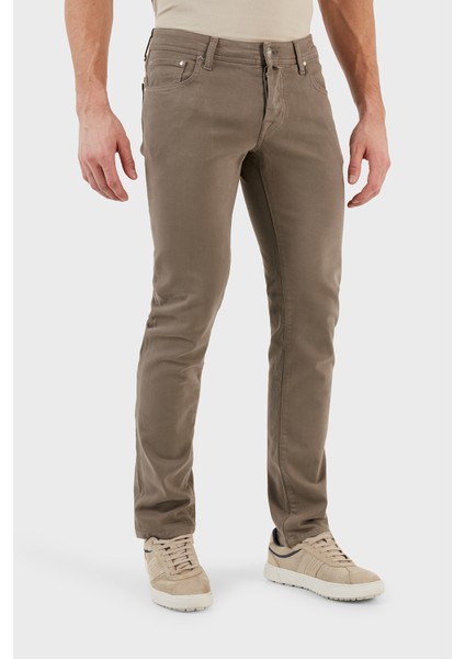 Normal Bel Slim Fit Düz Paça Jeans Erkek Kot Pantolon UQE06 36 S3657 B75