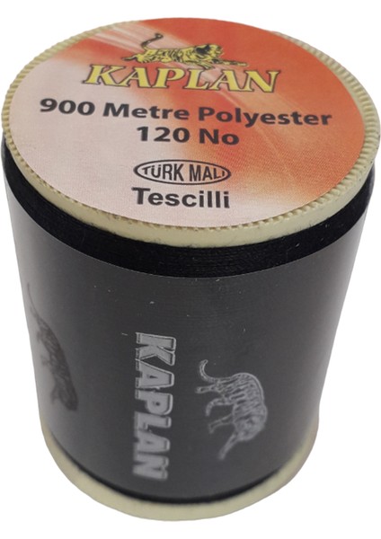 Polyester Dikiş Ipliği Siyah 900MT No: 120