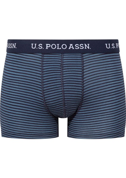 Erkek Baskılı-Lacivert-İndigo 3'lü Boxer 80515 fırsatları