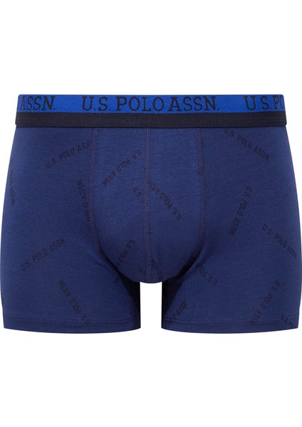 Erkek Baskılı-Lacivert-Saks 3'lü Boxer 80522 modelleri