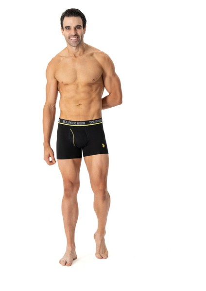 Erkek Antrasit-Saks-Siyah 3'lü Boxer 80508 indirimleri