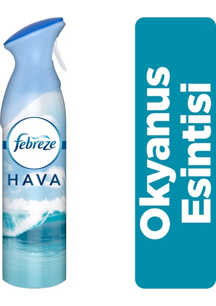 Hava Ferahlatıcı Sprey Oda Kokusu Okyanus Esintisi 300ml