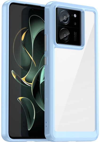 Xiaomi 13T Şeker Rengi Şeffaf Cep Telefonu Kılıfı (Yurt Dışından)