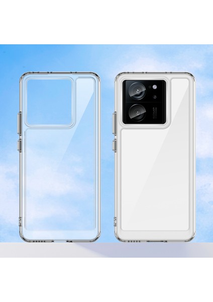 Xiaomi 13T Pro Şeker Rengi Şeffaf Cep Telefonu Kılıfı (Yurt Dışından) modelleri