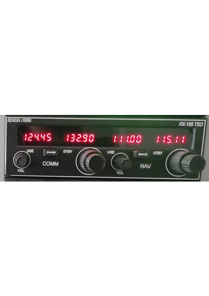 KX-155 Nav/com Kontrol Panel