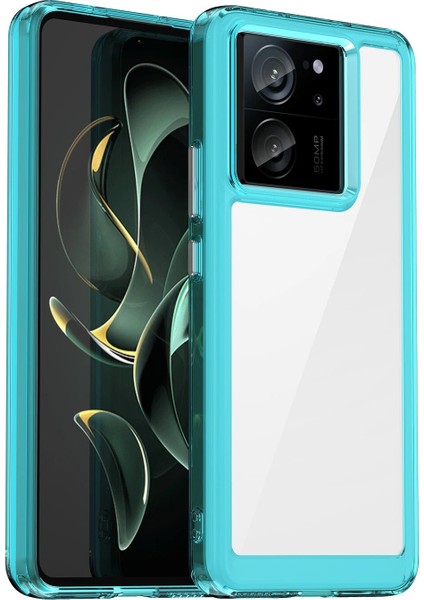 Xiaomi 13T Pro Şeker Rengi Şeffaf Cep Telefonu Kılıfı (Yurt Dışından)