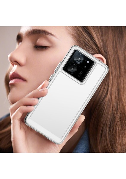 Xiaomi 13T Şeker Rengi Şeffaf Cep Telefonu Kılıfı (Yurt Dışından) indirimleri