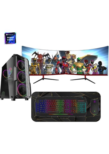 GWN9537 İ7 12.Nesil 12700K 16 Ram 512 NWME 8GB RX580 23.6" (Dual 2 Monitör)
