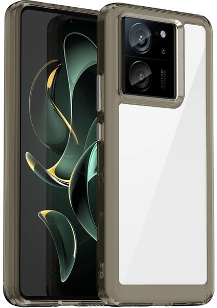 Xiaomi 13T Şeker Rengi Şeffaf Cep Telefonu Kılıfı (Yurt Dışından)