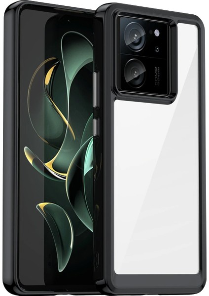 Xiaomi 13T Şeker Rengi Şeffaf Cep Telefonu Kılıfı (Yurt Dışından)