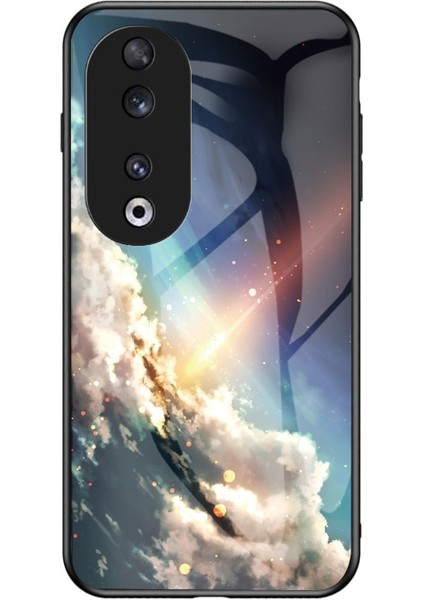 Huawei P60 Pro Renkli Yıldızlı Gökyüzü Deseni Cep Telefonu Kılıfı (Yurt Dışından)