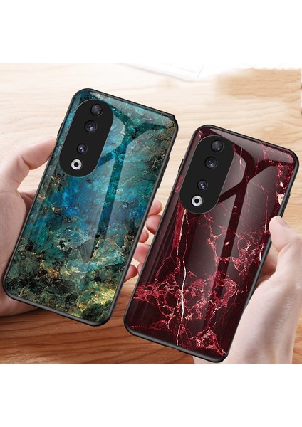 Huawei P60 Pro Mermer Desen Cep Telefonu Kılıfı (Yurt Dışından)