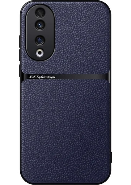 Honor 90 Pu Deri Manyetik Emme Cep Telefonu Kılıfı (Yurt Dışından)