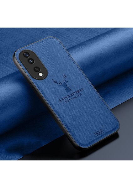 Huawei P60 Pro Kumaş Geyik Deseni Cep Telefonu Kılıfı (Yurt Dışından)