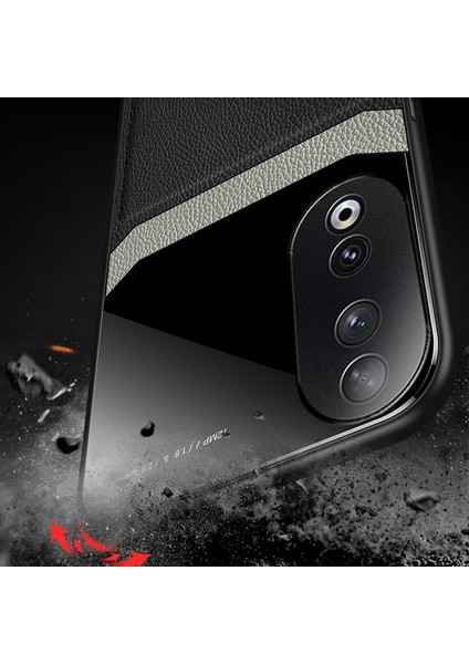 Huawei Nova 9 Pu Deri Kamera Koruması Cep Telefonu Kılıfı (Yurt Dışından)