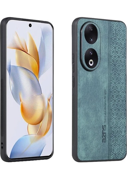 Honor 90 Vintage Kabartmalı Desen Cep Telefonu Kılıfı (Yurt Dışından)