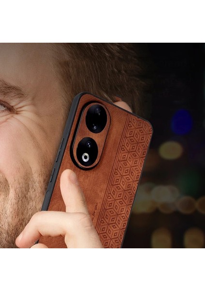 iPhone 14 Plus Vintage Kabartmalı Desen Cep Telefonu Kılıfı (Yurt Dışından) fırsatları