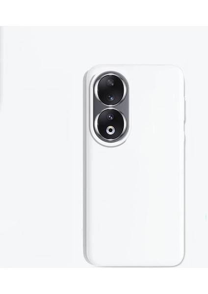 Huawei Mate 50 Pro Pürüzsüz Sıvı Silikon Cep Telefonu Kılıfı (Yurt Dışından)