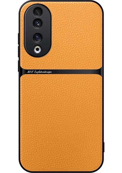 Honor 70 Pu Deri Manyetik Emme Cep Telefonu Kılıfı (Yurt Dışından)