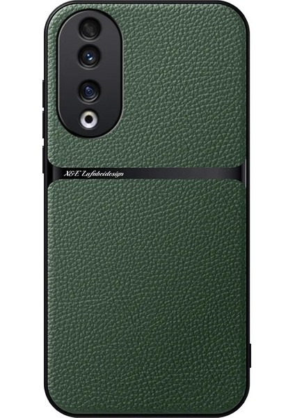 Honor 90 Pu Deri Manyetik Emme Cep Telefonu Kılıfı (Yurt Dışından)