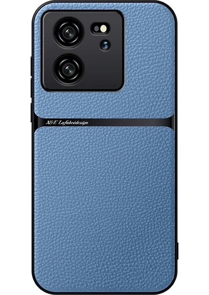 Xiaomi 13T Pu Deri Manyetik Emme Cep Telefonu Kılıfı (Yurt Dışından)