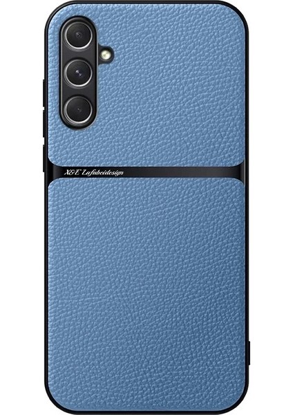 Samsung Galaxy A34 5g Pu Deri Manyetik Emme Cep Telefonu Kılıfı (Yurt Dışından)