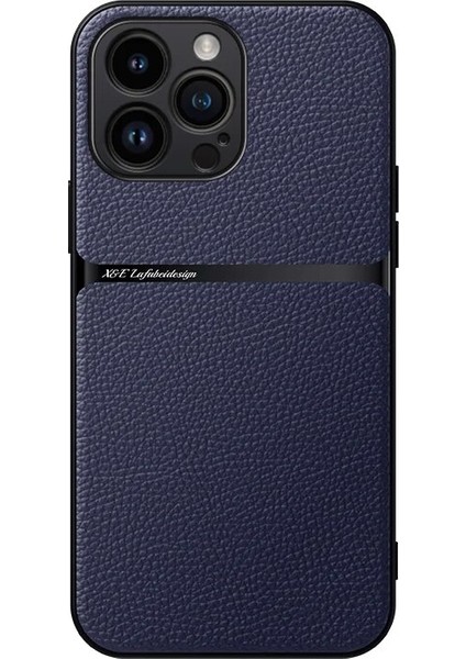 iPhone 13 Pro Pu Deri Manyetik Emme Cep Telefonu Kılıfı (Yurt Dışından)