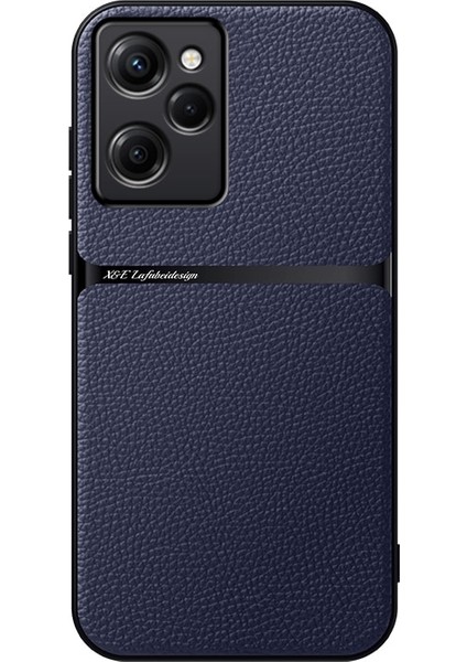 Poco F5 Pu Deri Manyetik Emme Cep Telefonu Kılıfı (Yurt Dışından)