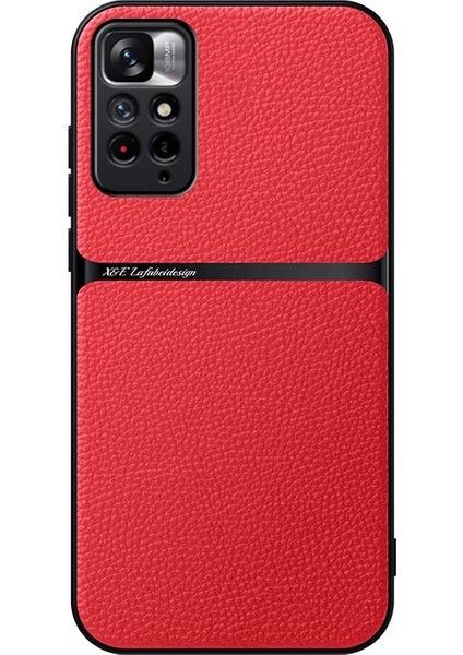 Xiaomi Redmi Note 10 Pro Pu Deri Manyetik Emme Cep Telefonu Kılıfı (Yurt Dışından)