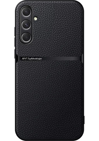 Samsung Galaxy M34 5g Pu Deri Manyetik Emme Cep Telefonu Kılıfı (Yurt Dışından)