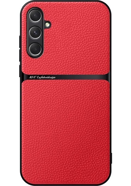 Samsung Galaxy A54 5g Pu Deri Manyetik Emme Cep Telefonu Kılıfı (Yurt Dışından)