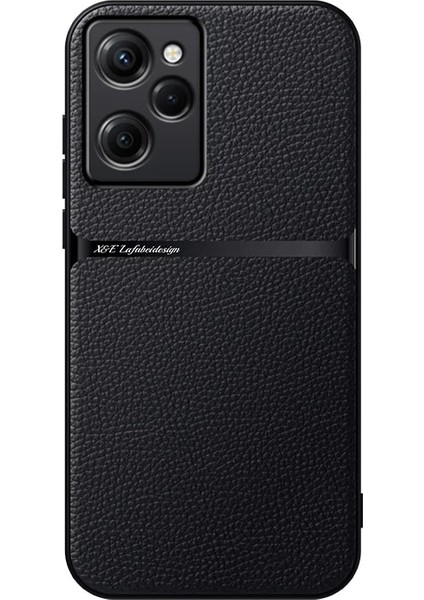 Poco F5 Pu Deri Manyetik Emme Cep Telefonu Kılıfı (Yurt Dışından)