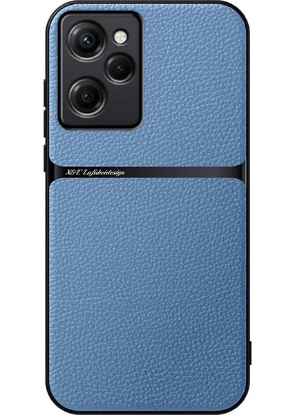Poco F5 Pu Deri Manyetik Emme Cep Telefonu Kılıfı (Yurt Dışından)