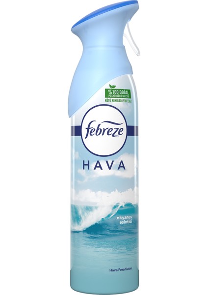 Hava Ferahlatıcı Sprey Oda Kokusu Okyanus Esintisi 300ml