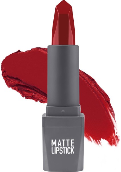 422 Wild Red Mat Ruj - Kuruma Yapmayan Pürüzsüz Dokunuş ve Kadifemsi Etki - Matte Lipstick