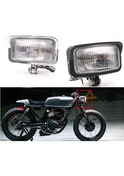 Motosiklet LED Kare LED Inlatma Araç Imı Modifiye - (Yurt Dışından)