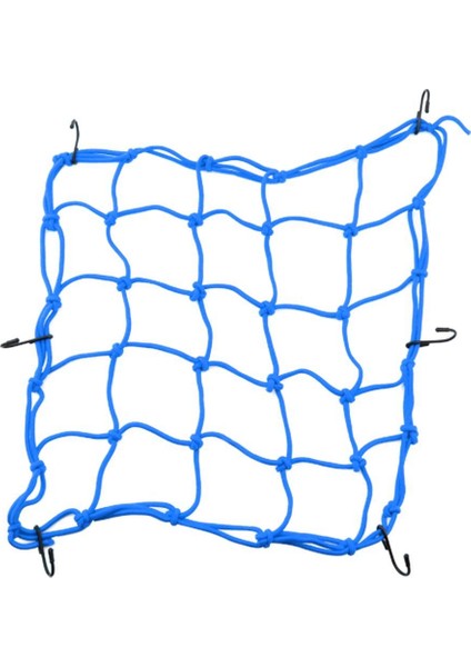 Motosiklet Rafı 6 Depolama Net Mavi 40*40 cm (Yurt Dışından)